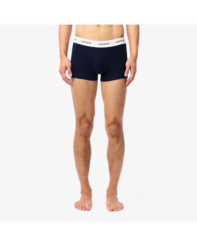 Lot de 3 boxers courts coton stretch