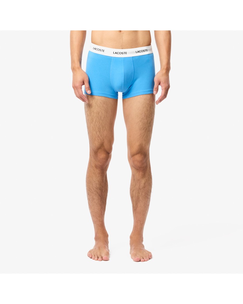 Lot de 3 boxers courts coton stretch