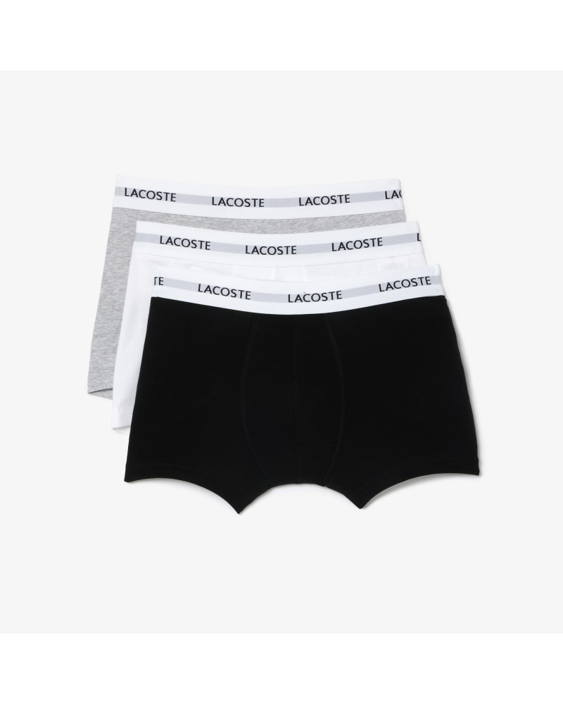 Lot de 3 boxers courts coton stretch