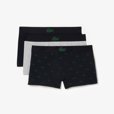 Lot de 3 boxers courts imprimé crocodile