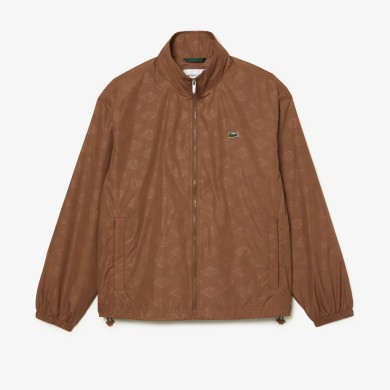 Veste de survêtement homme Lacoste imprimé monogramme