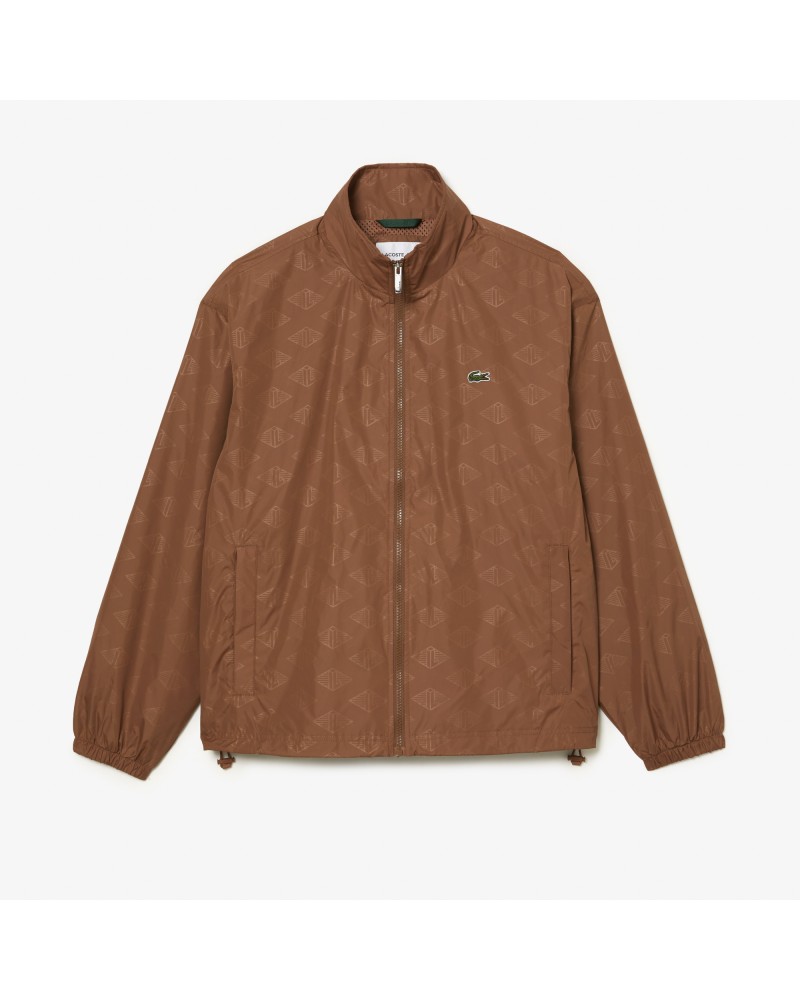 Veste de survêtement homme Lacoste imprimé monogramme