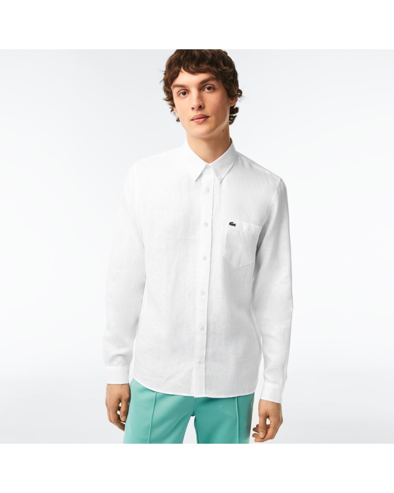 Chemise regular fit en lin