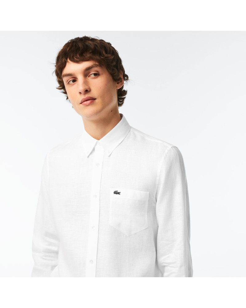 Chemise regular fit en lin