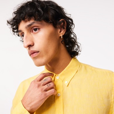 Chemise homme Lacoste en lin