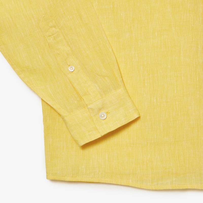 Chemise homme Lacoste en lin