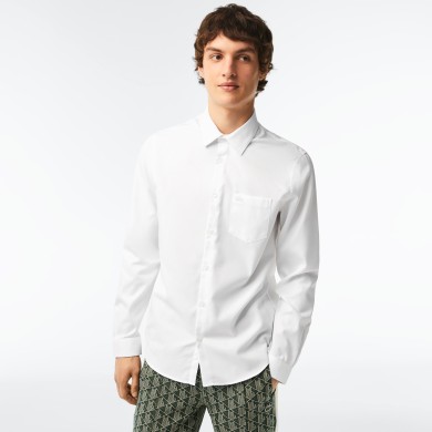 Chemise regular fit en coton premium