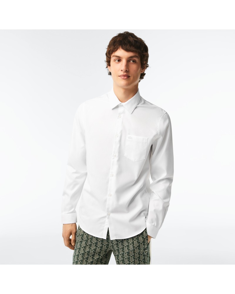 Chemise regular fit en coton premium