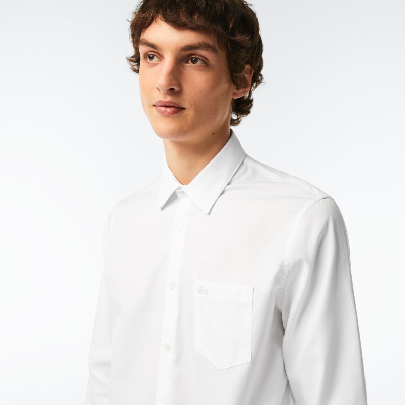 Chemise regular fit en coton premium