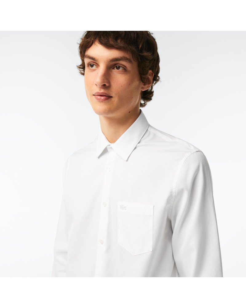 Chemise regular fit en coton premium