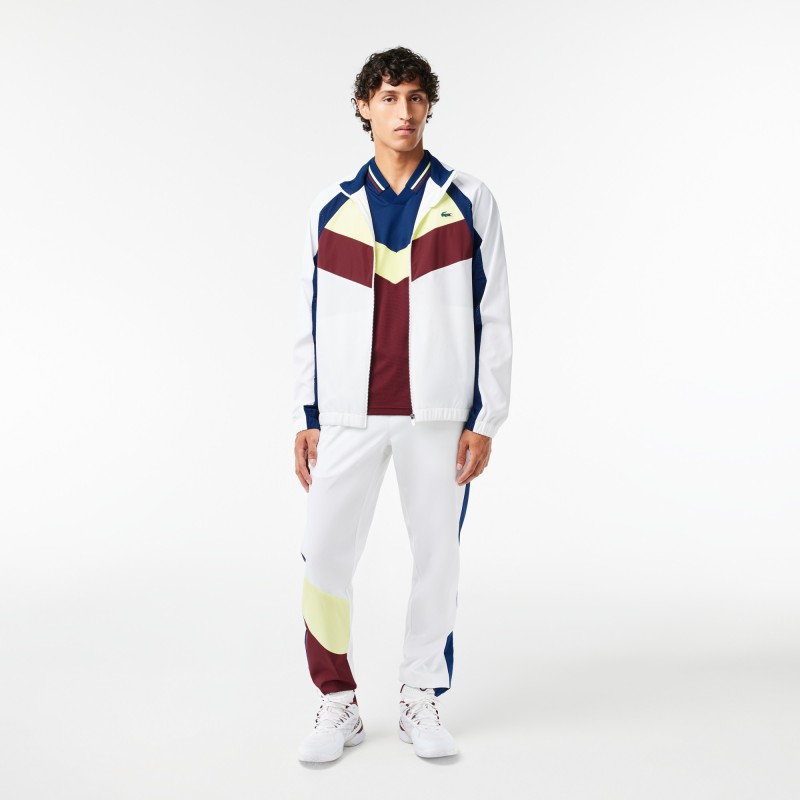 Polo Lacoste Tennis slim fit effet sans couture