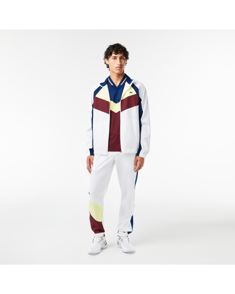 Polo Lacoste Tennis slim fit effet sans couture