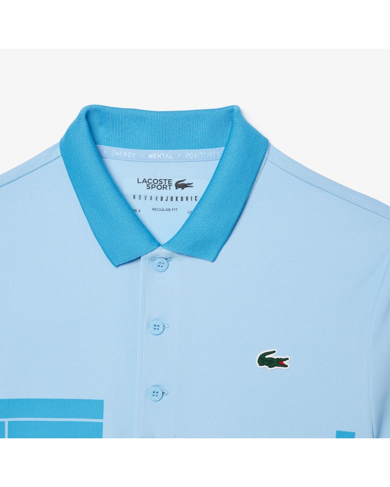 Polo Lacoste Tennis x Novak Djokovic Version Fan