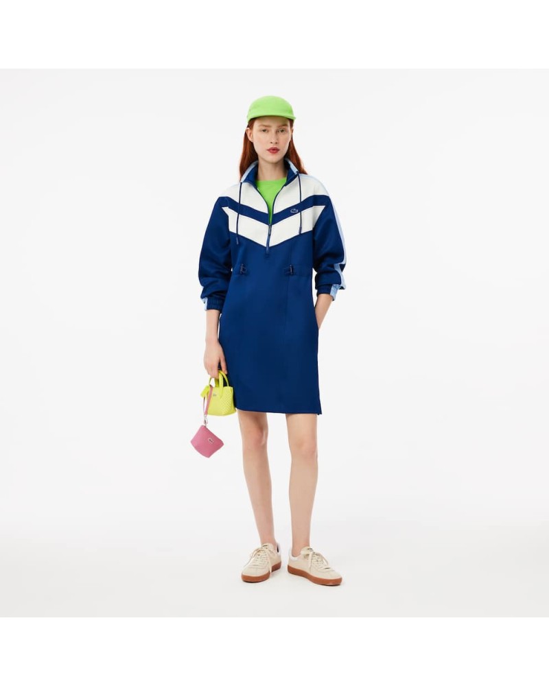 Robe sweatshirt en interlock color-block