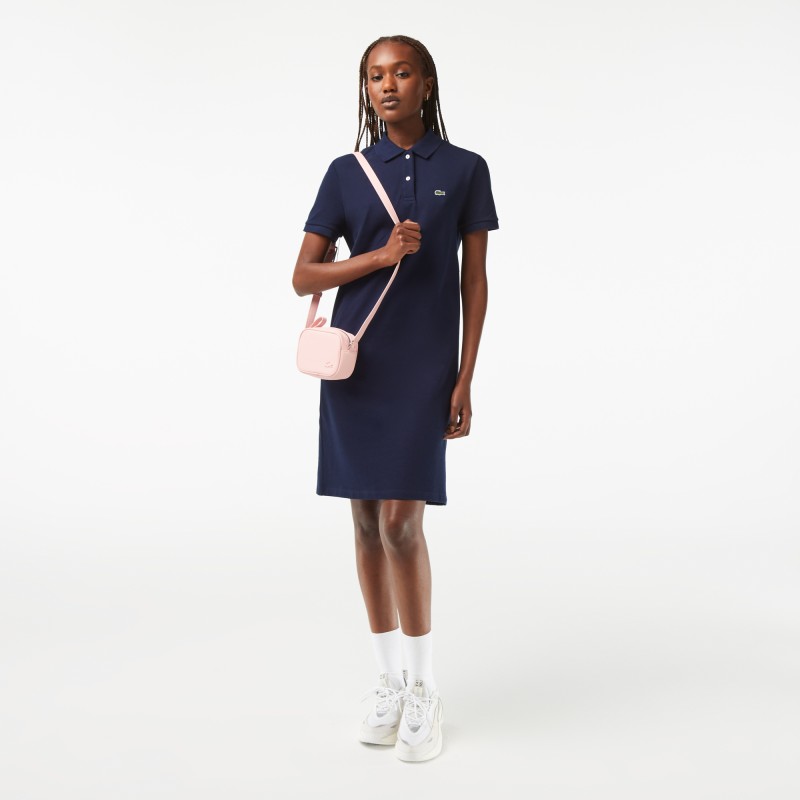 Robe polo femme Lacoste en petit piqué souple