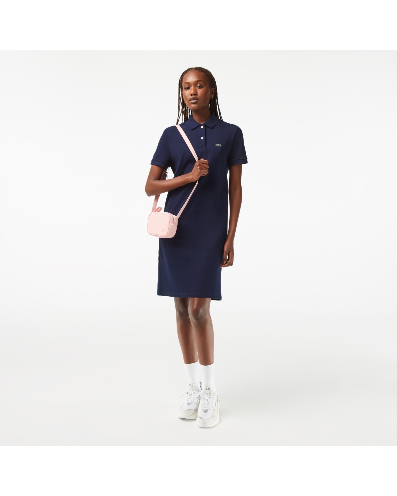 Robe polo femme Lacoste en petit piqué souple