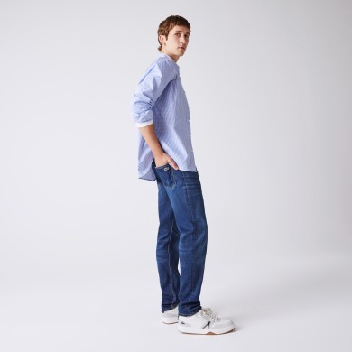 Jean slim fit en denim de coton stretch