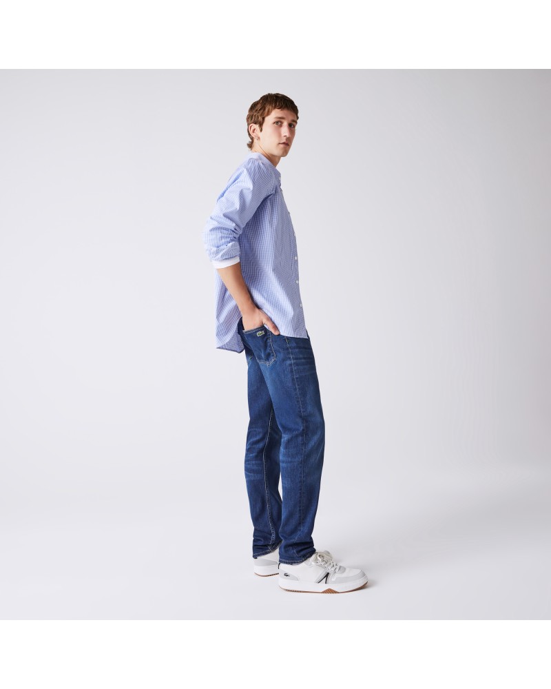 Jean slim fit en denim de coton stretch