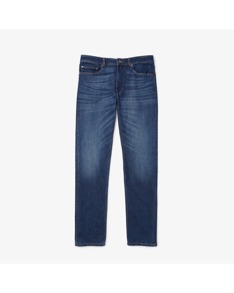 Jean slim fit en denim de coton stretch