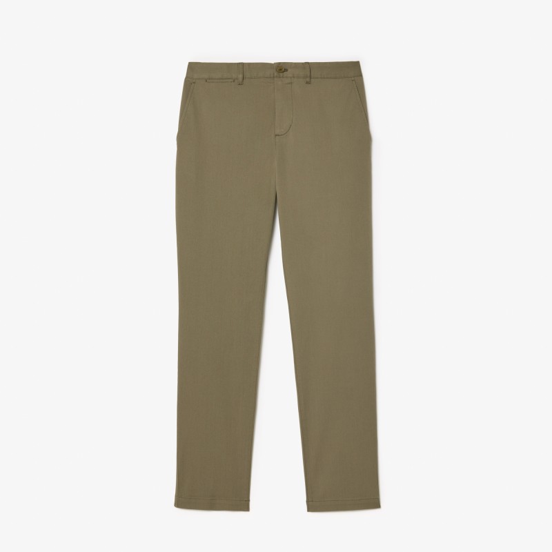 Pantalon chino slim en coton stretch