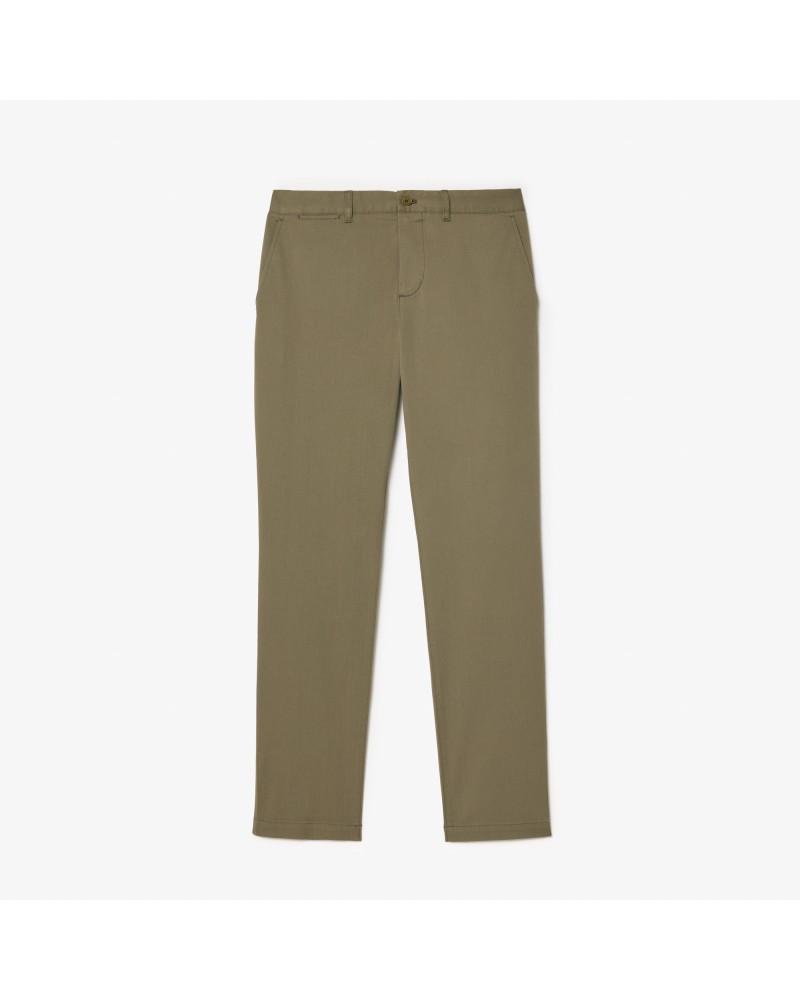 Pantalon chino slim en coton stretch