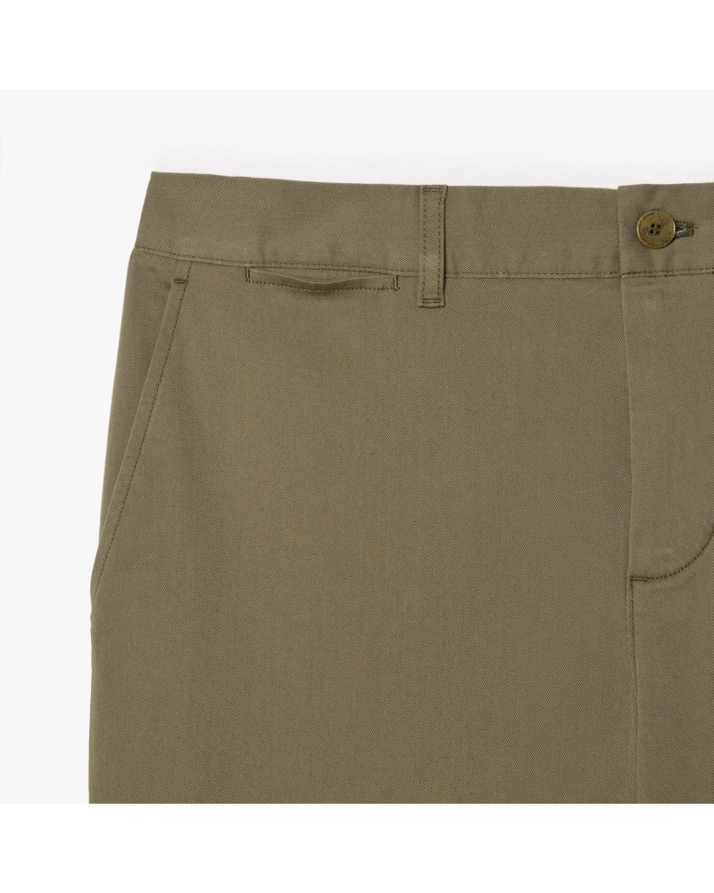 Pantalon chino slim en coton stretch