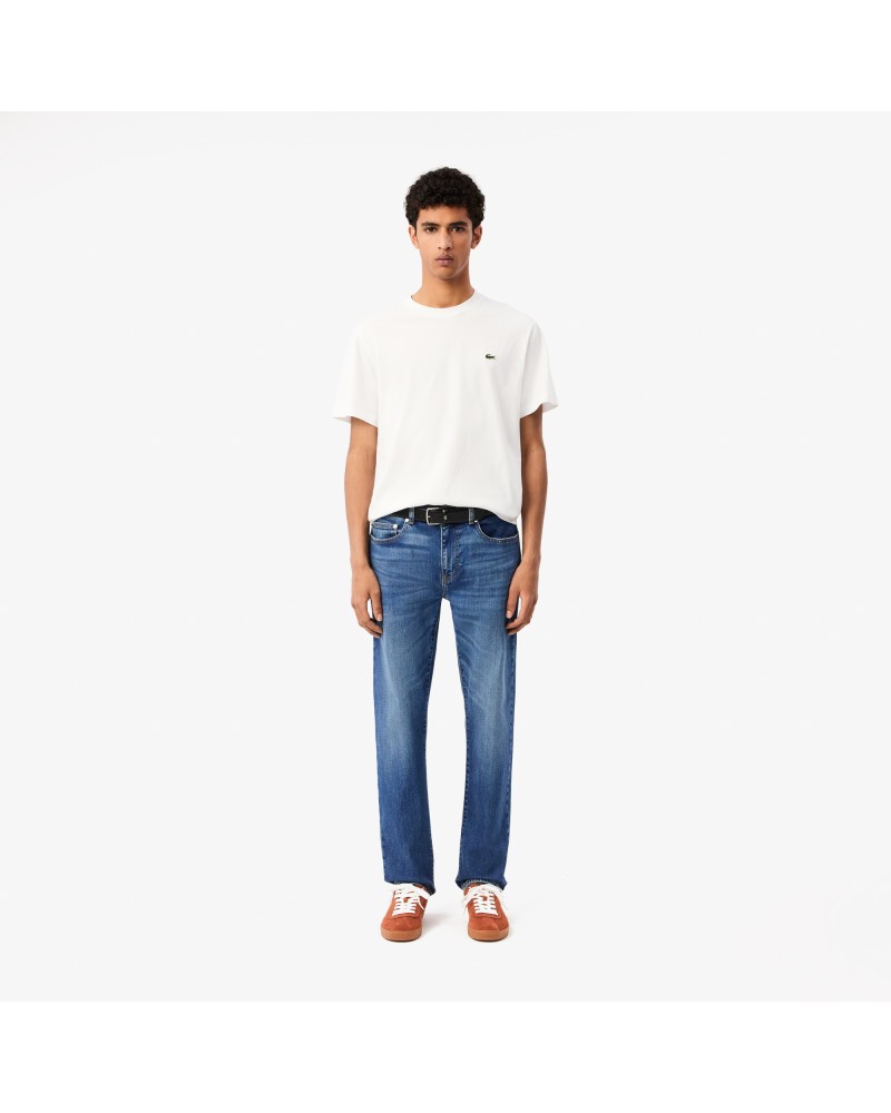 Jean slim fit en denim de coton stretch