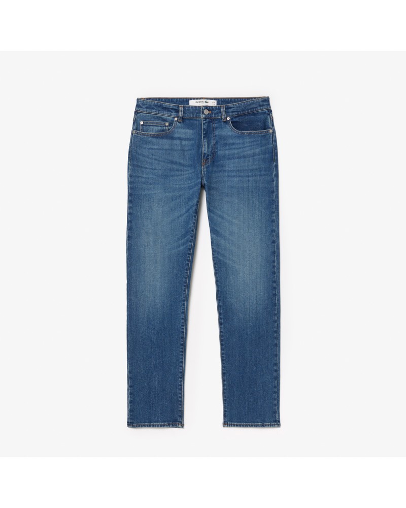 Jean slim fit en denim de coton stretch