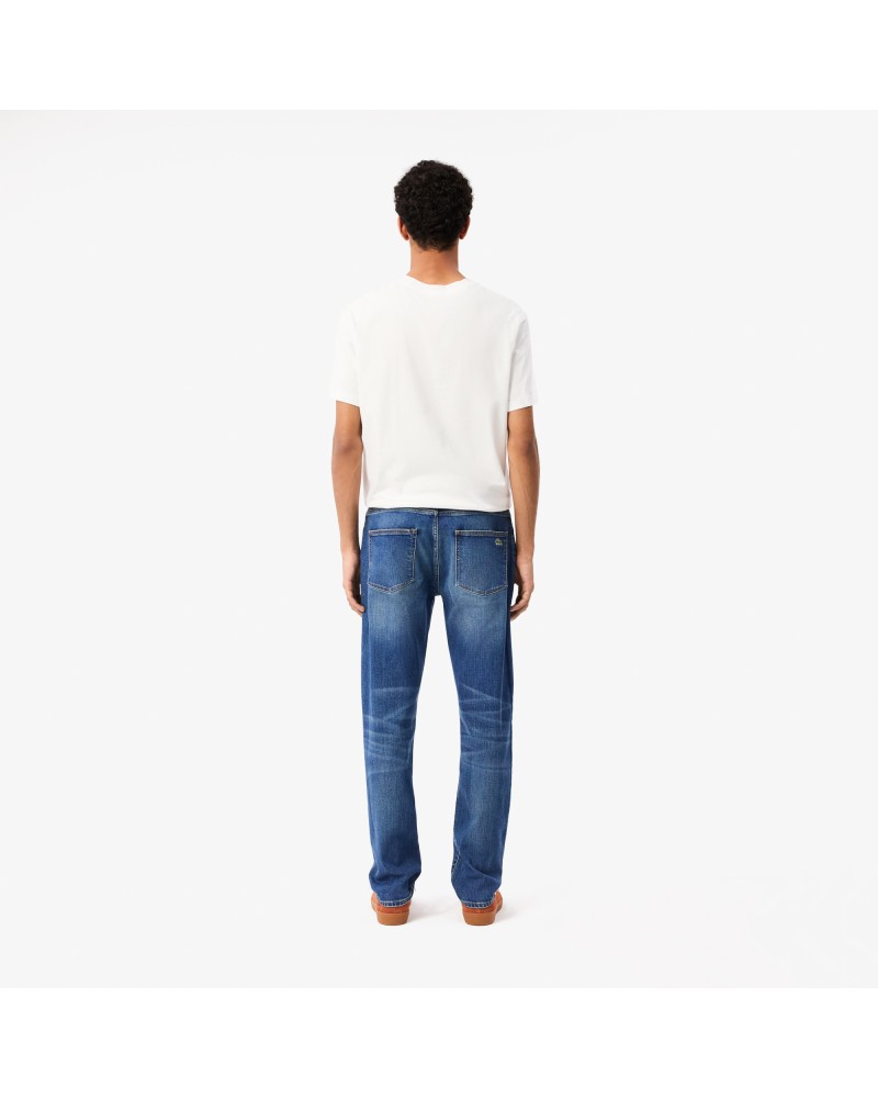 Jean slim fit en denim de coton stretch