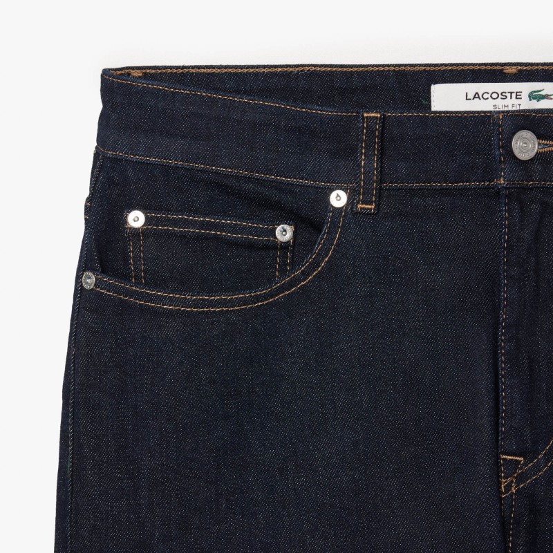 Jean slim fit en denim de coton stretch