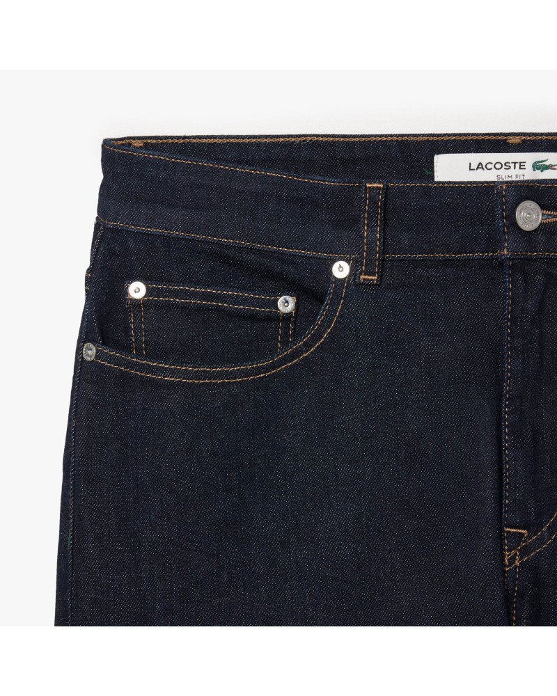 Jean slim fit en denim de coton stretch