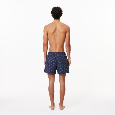 Short de bain avec imprimé crocodile
