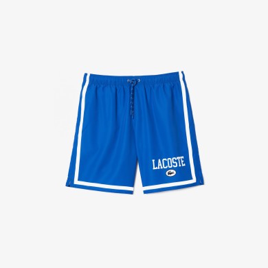 Short de bain long imprimé Lacoste