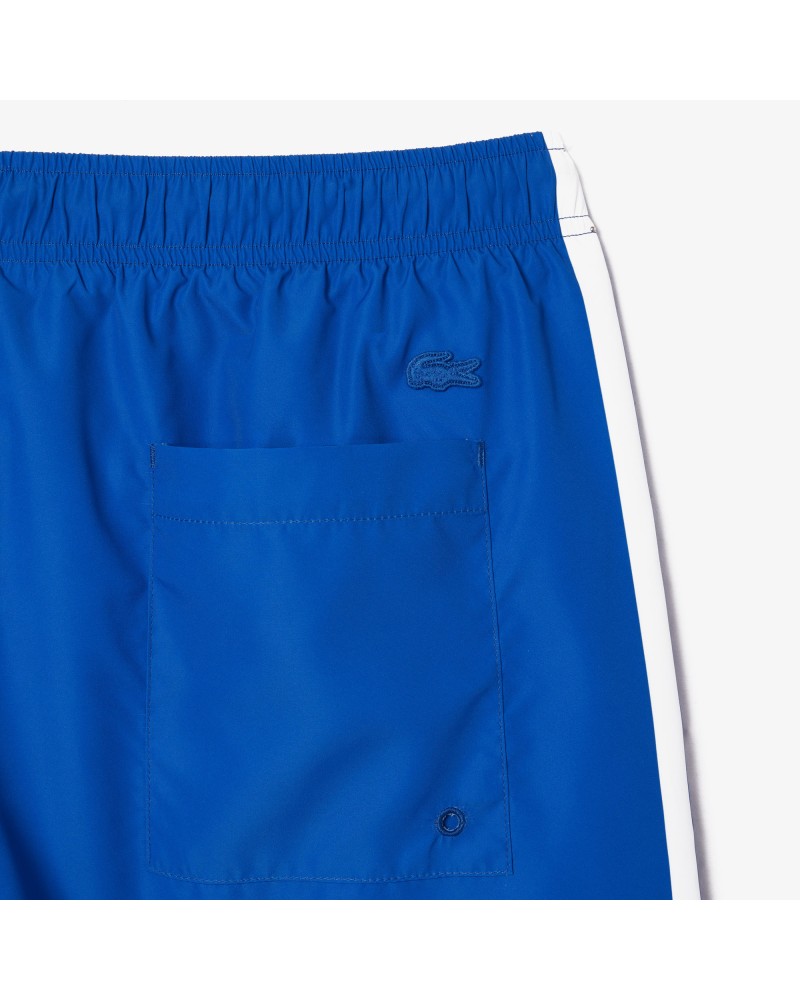 Short de bain long imprimé Lacoste