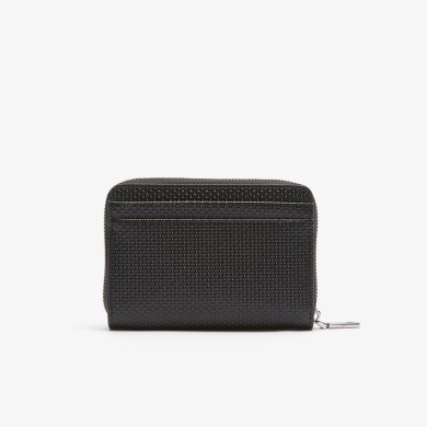 Petit porte-monnaie unisexe Chantaco zippé en cuir premium