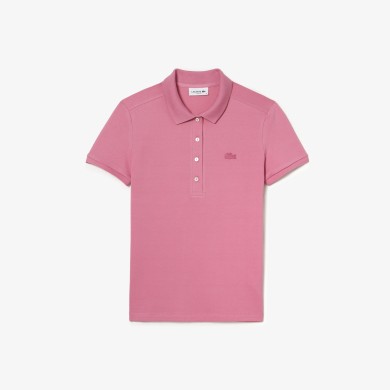 Polo Lacoste slim fit en piqué de coton stretch