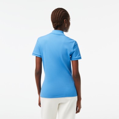 Polo Lacoste slim fit en piqué de coton stretch