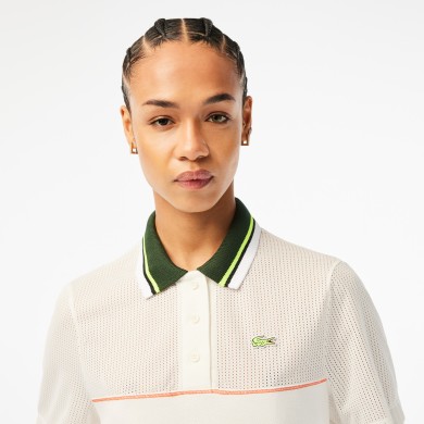 Polo femme loose fit fabriqué en France en coton biologique
