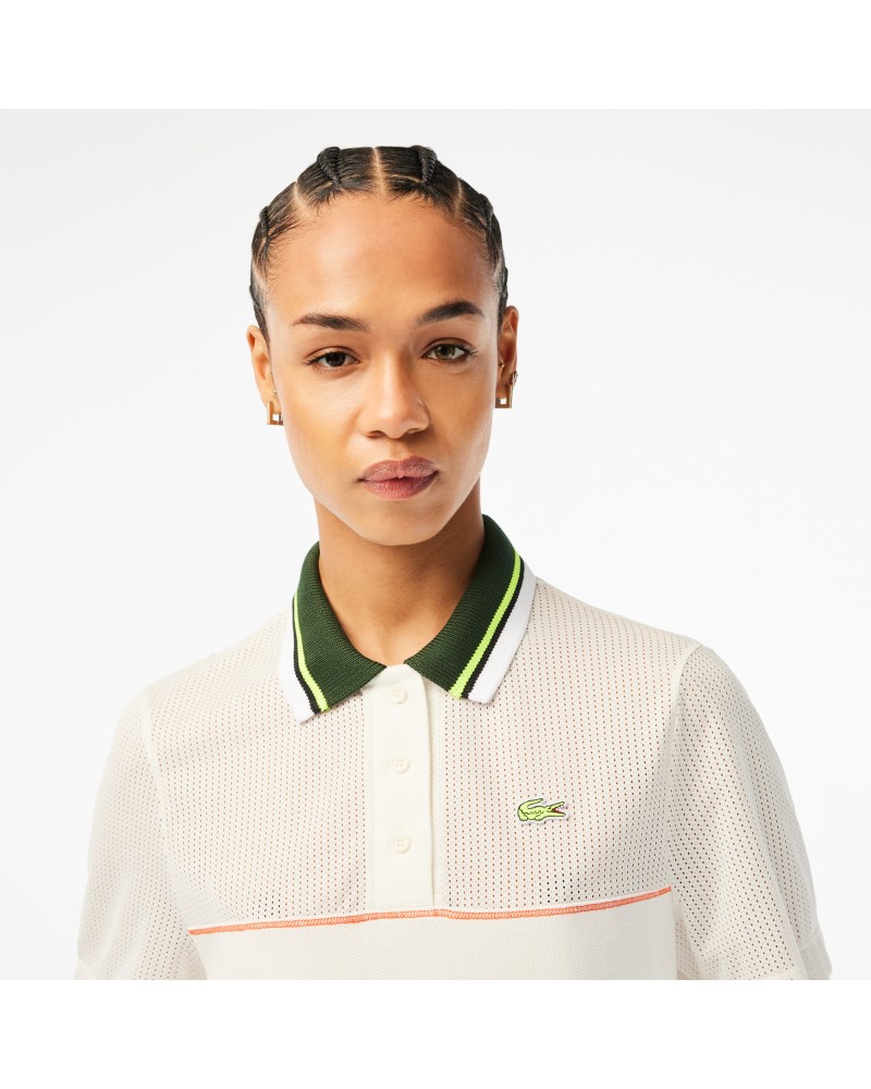 Polo femme loose fit fabriqué en France en coton biologique