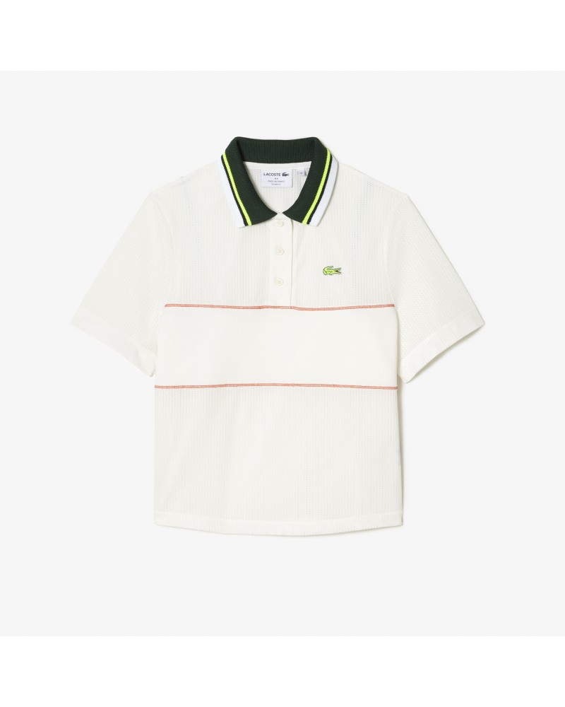 Polo femme loose fit fabriqué en France en coton biologique