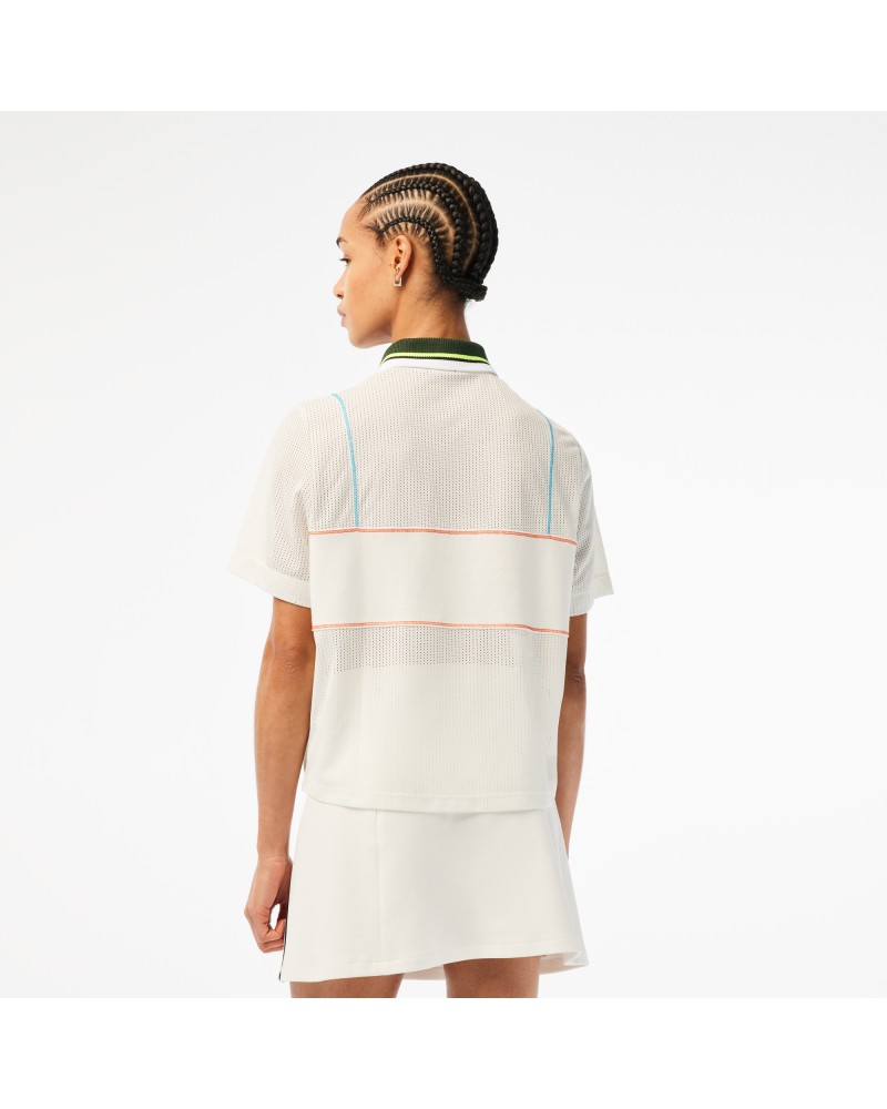 Polo femme loose fit fabriqué en France en coton biologique