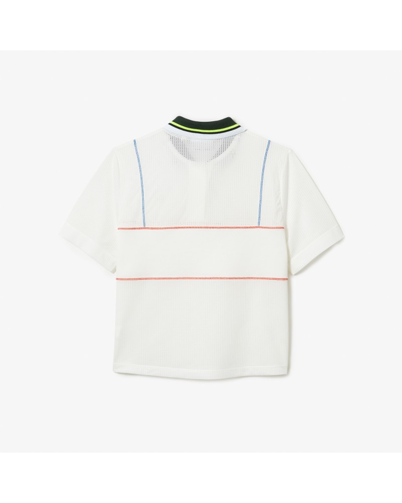 Polo femme loose fit fabriqué en France en coton biologique