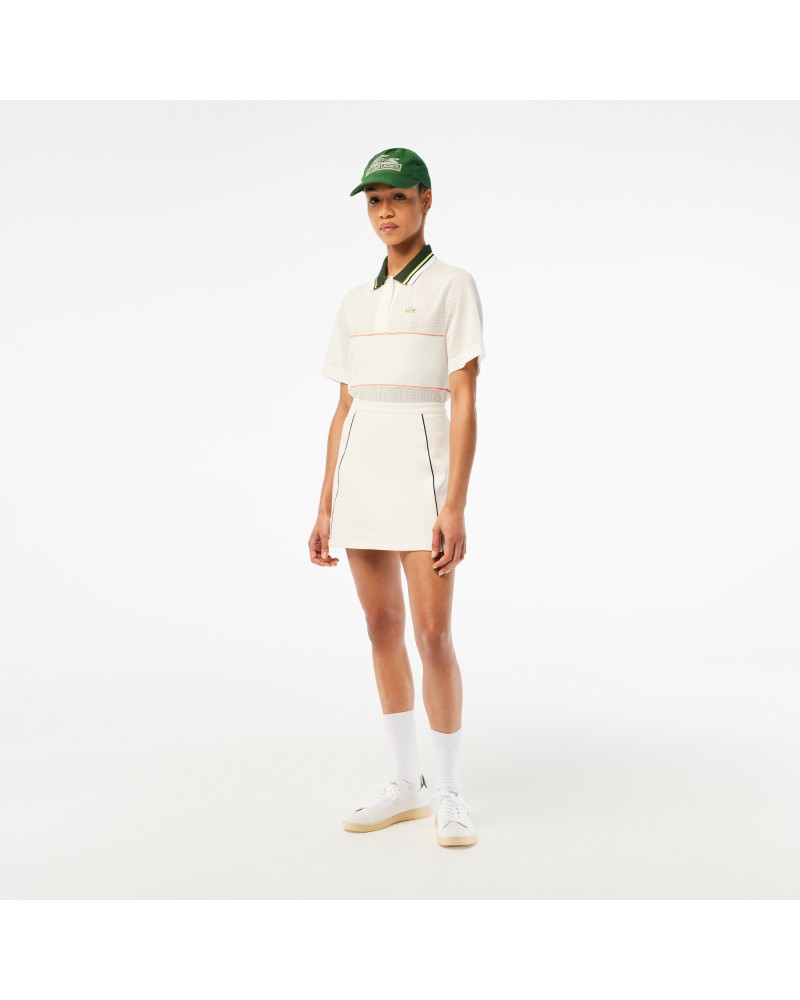 Polo femme loose fit fabriqué en France en coton biologique