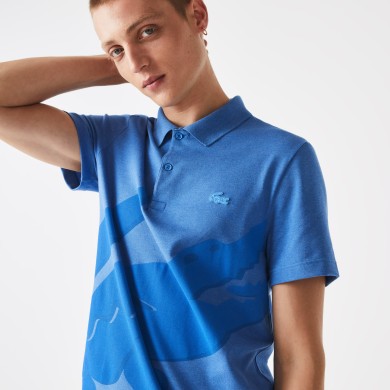 Polo Lacoste regular fit en coton biologique stretch