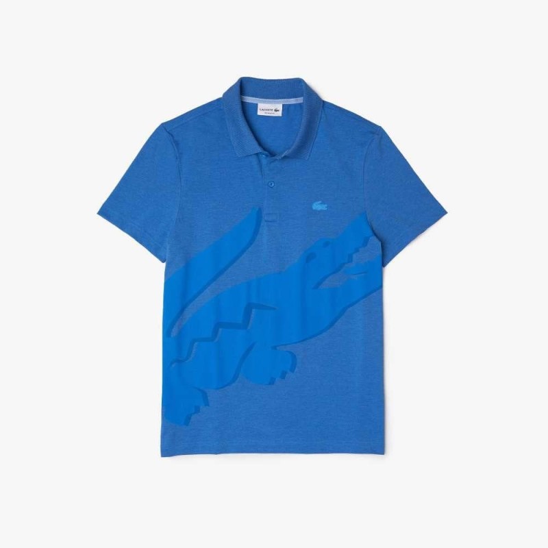 Polo Lacoste regular fit en coton biologique stretch