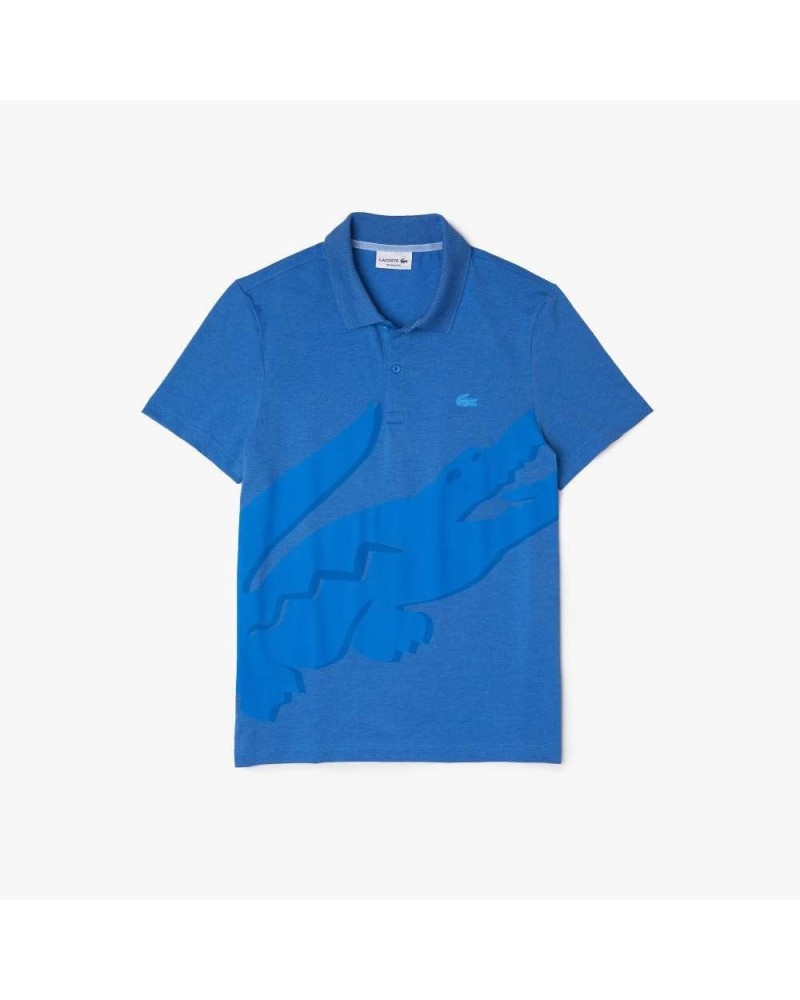 Polo Lacoste regular fit en coton biologique stretch