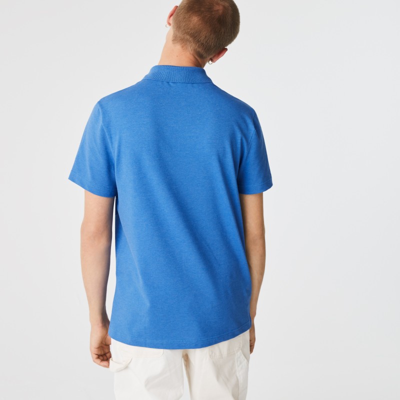 Polo Lacoste regular fit en coton biologique stretch