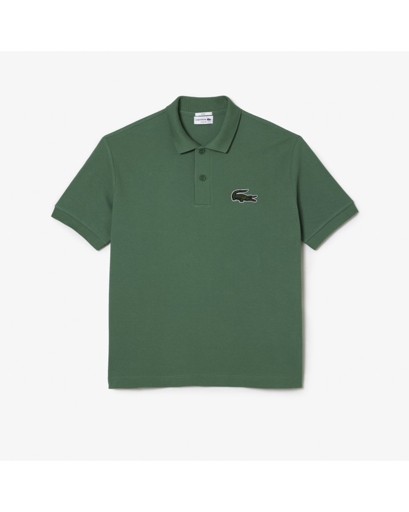 Polo unisexe Lacoste loose fit en piqué de coton