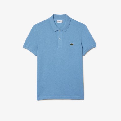 Polo Lacoste slim fit en petit piqué uni