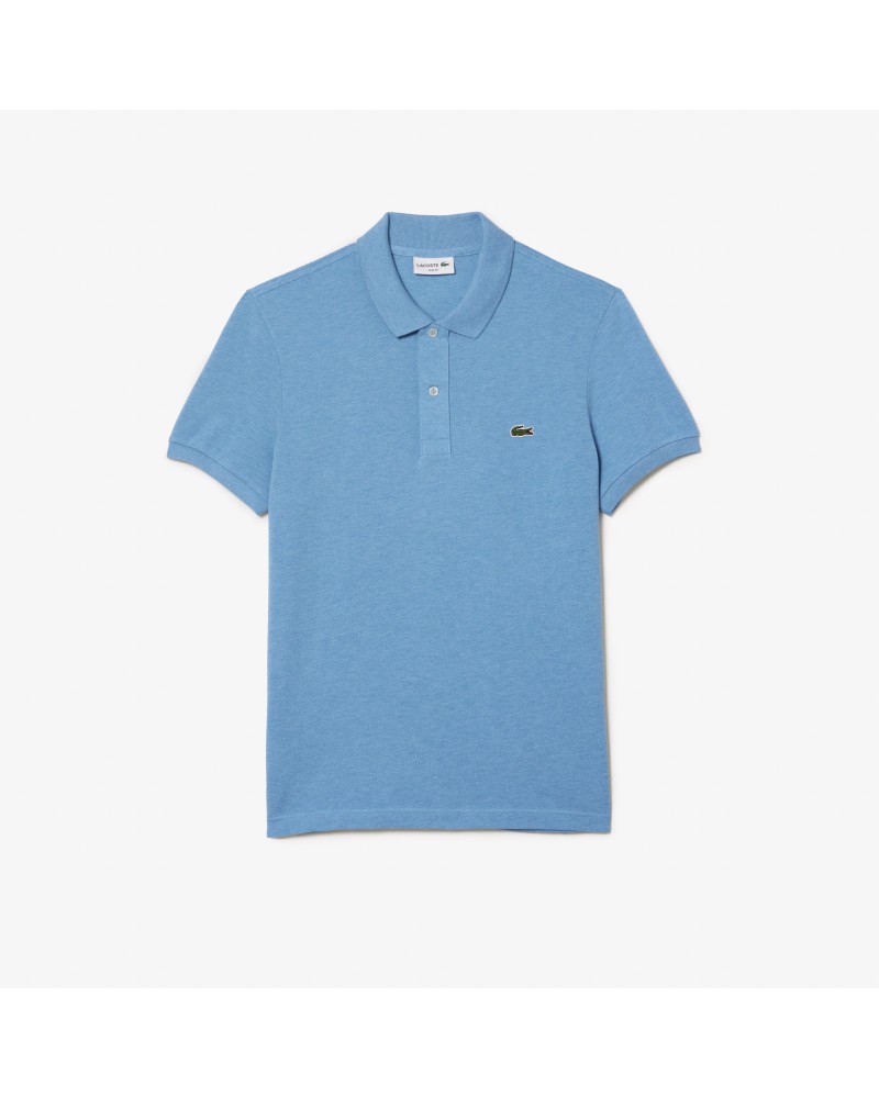 Polo Lacoste slim fit en petit piqué uni